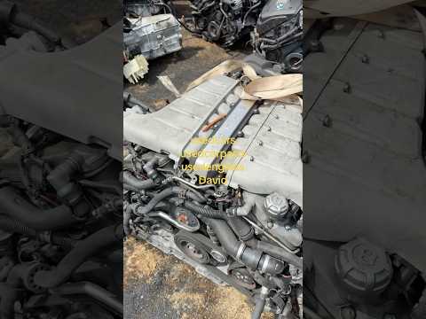 Used auto parts #engines #engineering #engineer #engineeringlife #bentley #w12 #bentlyengine #used