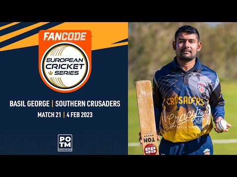 POTM: B.George - MTD vs SOC | Highlights | FanCode ECS Malta | Malta 2023 | ECS23.021