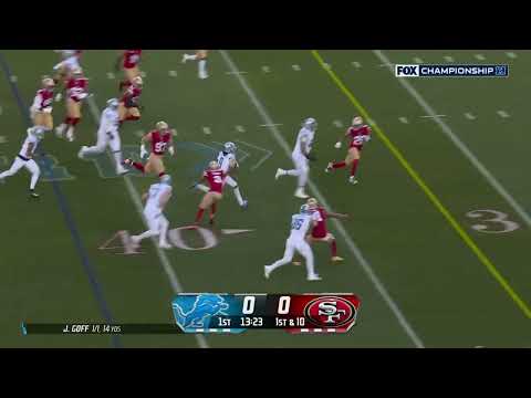 Jameson William Scores in NFC Championship