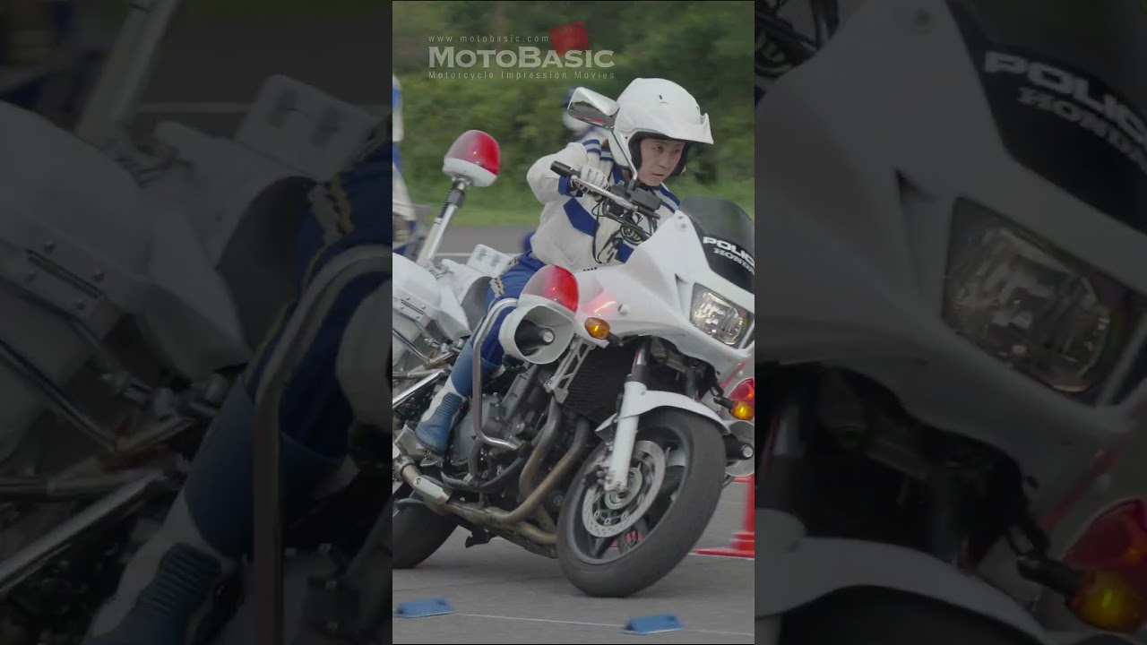 Innocent Smile vs God-Tier Skill? 🏆 Japan's Police Female Instructor on CB1300P