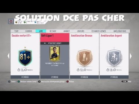 FIFA20 SBC / DCE DÉFI LIGUE 1 pack joueurs électrum prime SOLUTION PAS CHER