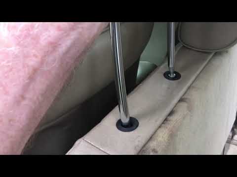 Mercedes W124 wagon rear seat mechanism