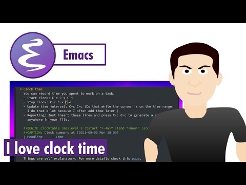 Org-mode - I love clocking work time