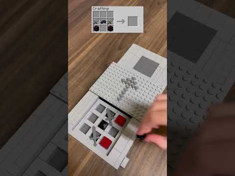 Legocoolstudios 2 - Crafting Minecraft Wither Skeleton Spawn Egg BUT Lego? #shorts