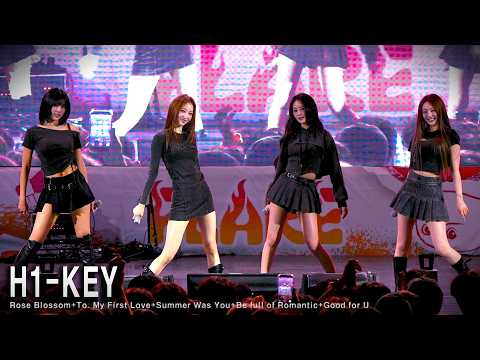 260507 하이키 H1-KEY Full ver '건물 사이에 피어난 장미+나의 첫사랑에게+여름이었다+낭만 한도 초과+Good for U' 4K 60P 직캠 @포항공과대