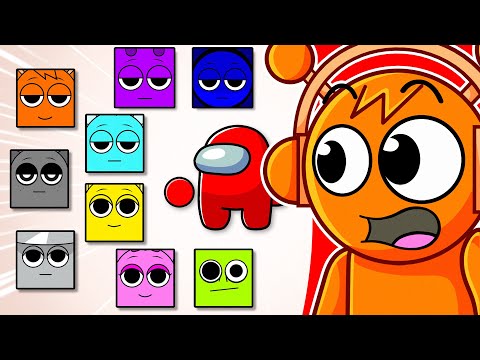 SPRUNKI vs AMONG US!!!