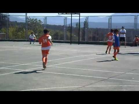 Torneo fútbol GSD Buitrago de Lozoya. Gol de Alberto Alonso.