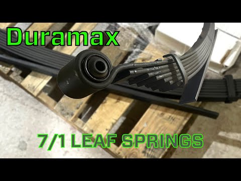 New Duramax Leaf Springs! 2001-2010 Chevy / GMC Silverado,
