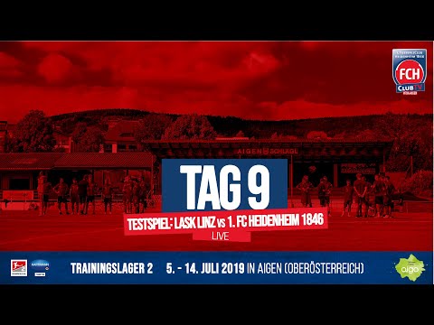 Trainingslager-Testspiel: LASK - 1. FC Heidenheim 1846 (Sa., 15.30 Uhr)