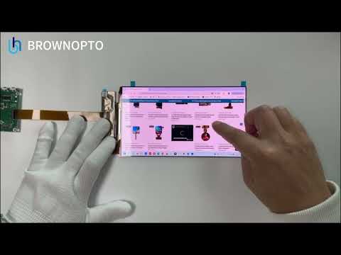 7.0 Inch Vertical AMOLED Display Module with On-Cell Touch Video Cover