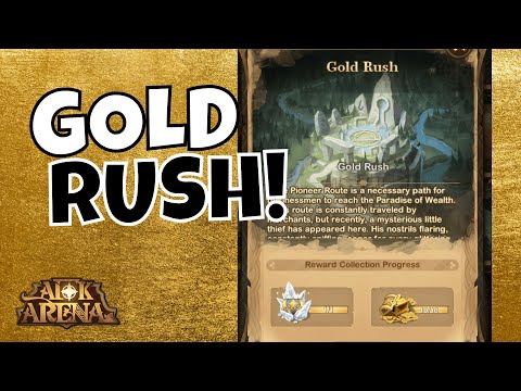 GOLD RUSH - PEAKS OF TIME! [FURRY HIPPO AFK ARENA]