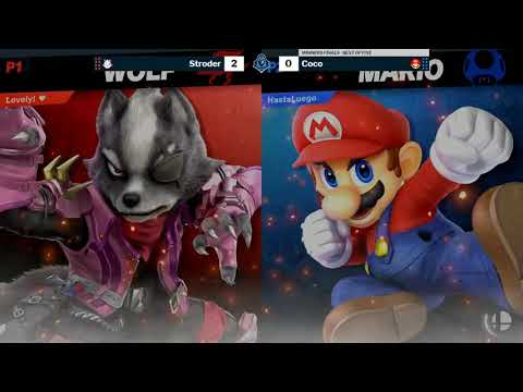 PURE Smash 22 Winners Finals - Stroder (Wolf) vs Coco (Mario)
