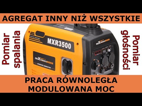 Agregat prądotwórczy inny niż wszystkie. Test spalania, test głośności, test obciążenia.