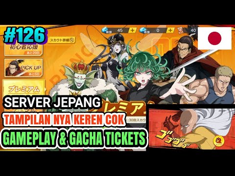 Rate Gila Versi Jepang??Gameplay & Gacha One Punch Man The Strongest Japanese