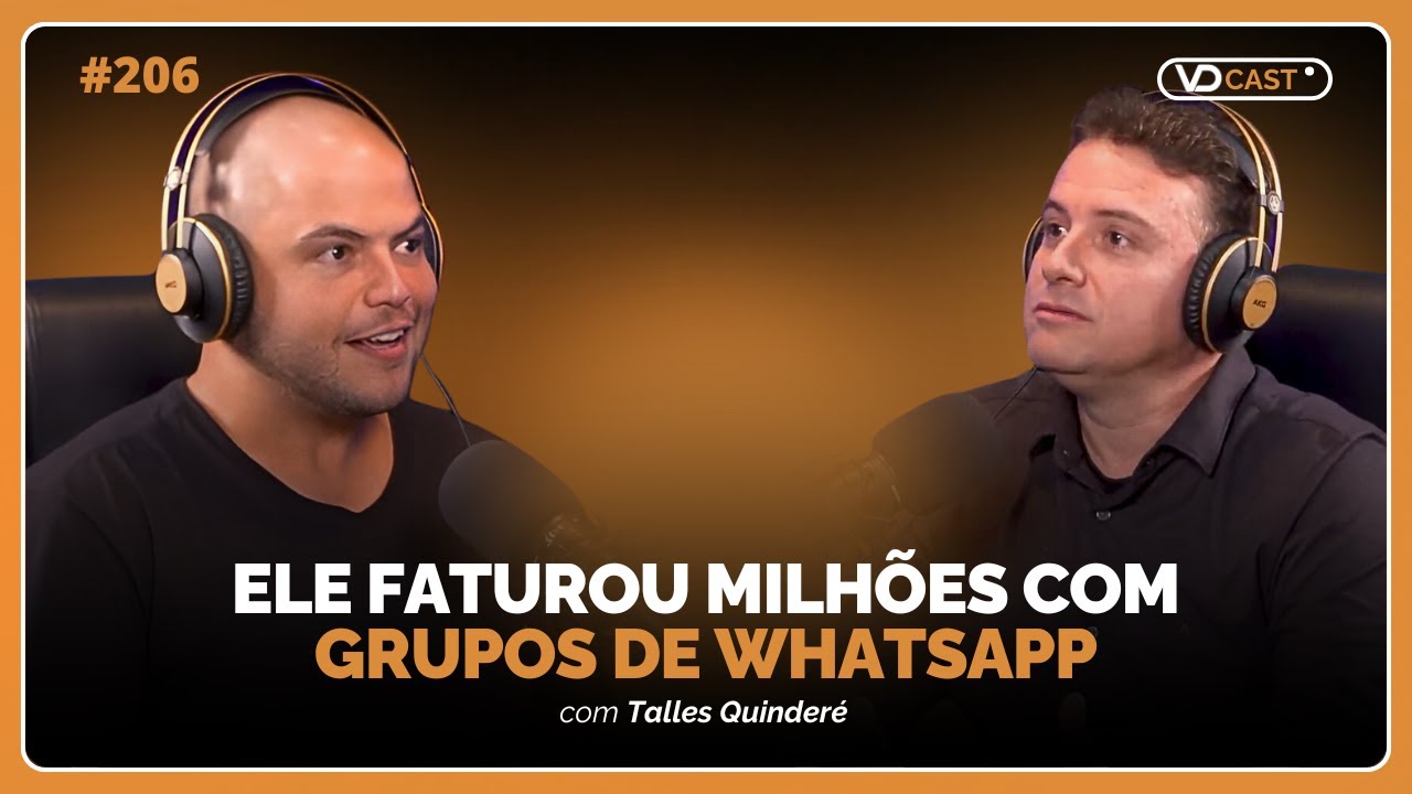 Descubra como foi a criação do Método Meteórico | VD Cast Ep. 206 com Talles Quinderé