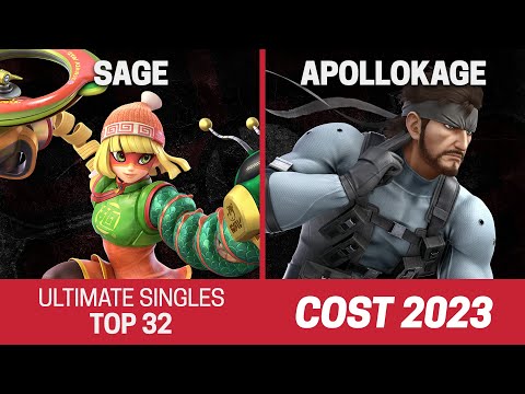 COST 2023 Singles Top 32 - Sage (Min Min) vs ApolloKage (Snake) - SSBU Tournament