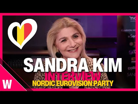 🇧🇪 Sandra Kim - Eurovision 1986 Winner | Nordic Eurovision Party 2025 INTERVIEW