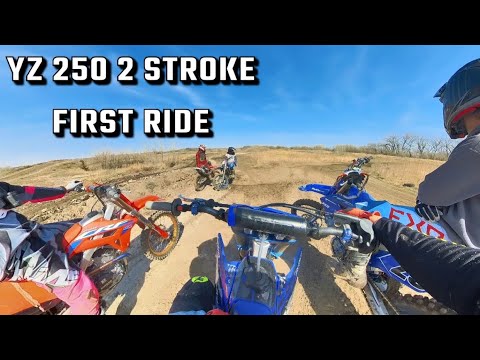 First Time Riding a 2021 Yz250 2 Stroke + Review