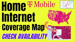 T-Mobile Home internet Coverage Map  (Find Best Plans, Comparisons)