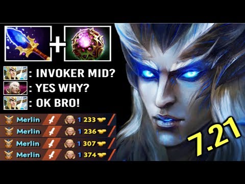 NEW IMBA HERO TO COUNTER Invoker Mid Ez! OC Scepter Skywrath Mage Epic Gameplay by Mio 7.21 Dota 2