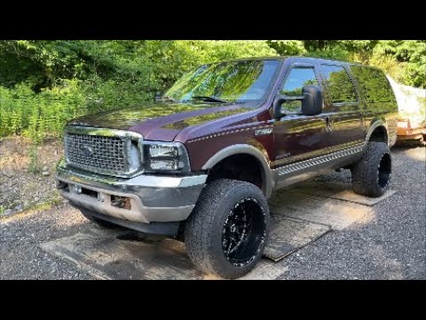 7.3 Ford Excursion Build Gets 3 inch Lift Kit and 22x14 Wheels! (Lift Kit Install, And Full Reveal)