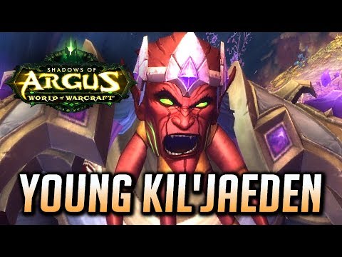 WoW Legion 🌟 Young Velen and Kil'Jaeden Cutscene