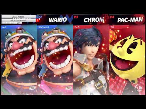 Ultimate Smashville 2 Doubles - Keis & Toffee vs. OS | Doctor B & FoxyGrampa - Losers Semis