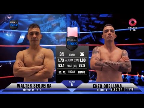 Pelea estelar de la noche: Enzo Orellana Vs. Walter Sequeira