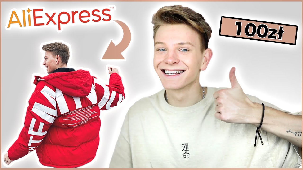 MĘSKIE UBRANIA Z ALIEXPRESS 😱 *jestem w szoku* | Dominik Rupiński