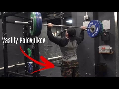 Super STRONG Russian Weightlifter CRASHES Our Workout