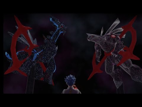 vetta lancia e mondo distorto cyrus e rossocatena cutscene HD pokemon diamante e perla remake