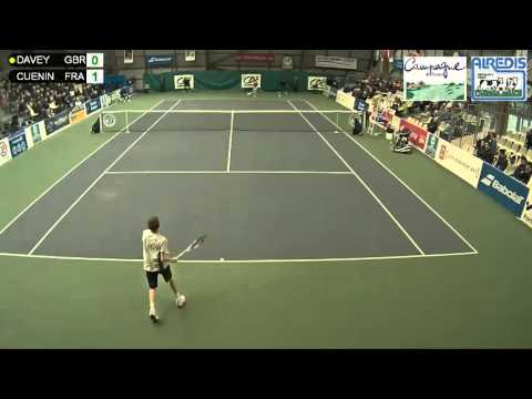 DAVEY (GBR) vs CUENIN (FRA) - Open Super 12 Auray Tennis