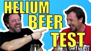 Helium Beer Test | Short Version with English Subtitles