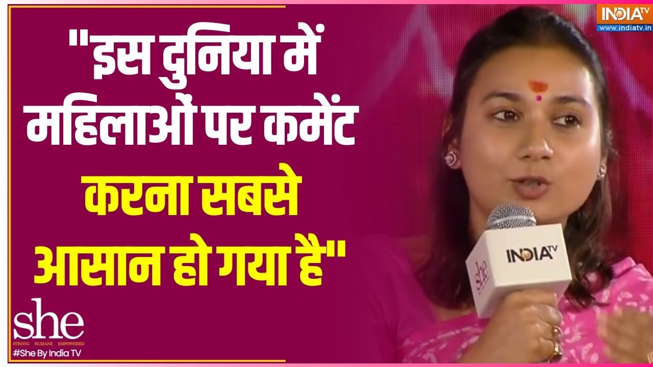 Shambhavi Chaudhary In She Conclave: "इस दुनिया में महिलाओं पर कमेंट करना सब?