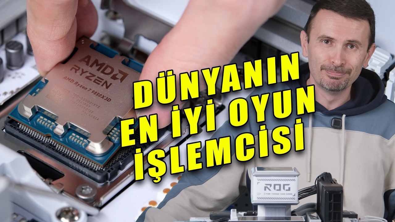 DÜNYANIN EN İYİ OYUN İŞLEMCİSİ | Test sistemime işlemci buldum 9850X3D inceleme
