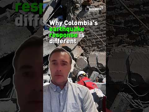 Colombia earthquake: Why the response is different from Venezuela's