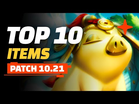 Top 10 Items - Teamfight Tactics Patch 10.21