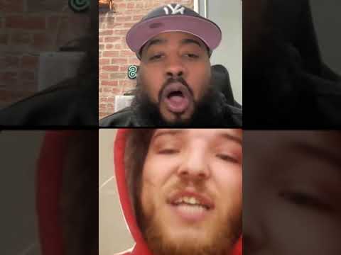 QUEENZFLIP VS A WHITE BLOOD 😡 (CAN A WHITE BLOOD FROM BOSTON SAY N***A ?) BENZINO FLIPS OUT