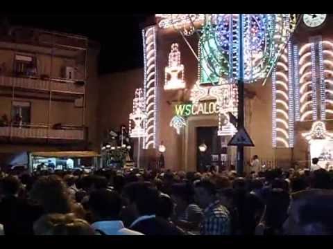 Campofranco, San Calogero Eremita, Processione serale 28-07-2013