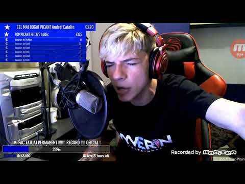 Antonio pican cântă o melodie ca lumea