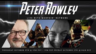 Peter Rowley (Power Rangers Veteran Voice Actor) Live Stream Interview video