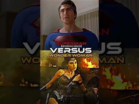 Superman Kingdom Come VS Justice League | Battle