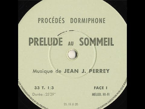 Jean-Jacques Perrey, "Prelude Au Sommeil" [CP-142]