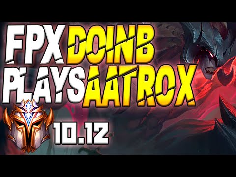 FPX Doinb Plays Aatrox Mid Lane vs Zoe - 10.12