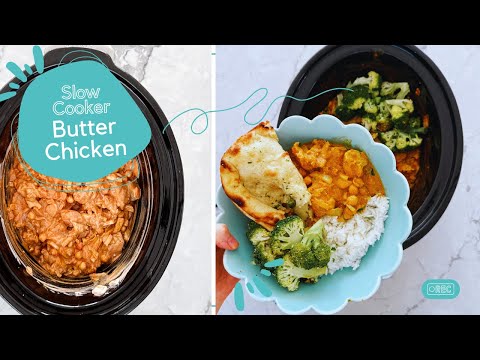 Healthy Slow Cooker Butter Chicken Recipe From Stacey Clare - Make into freezer dump bag too!