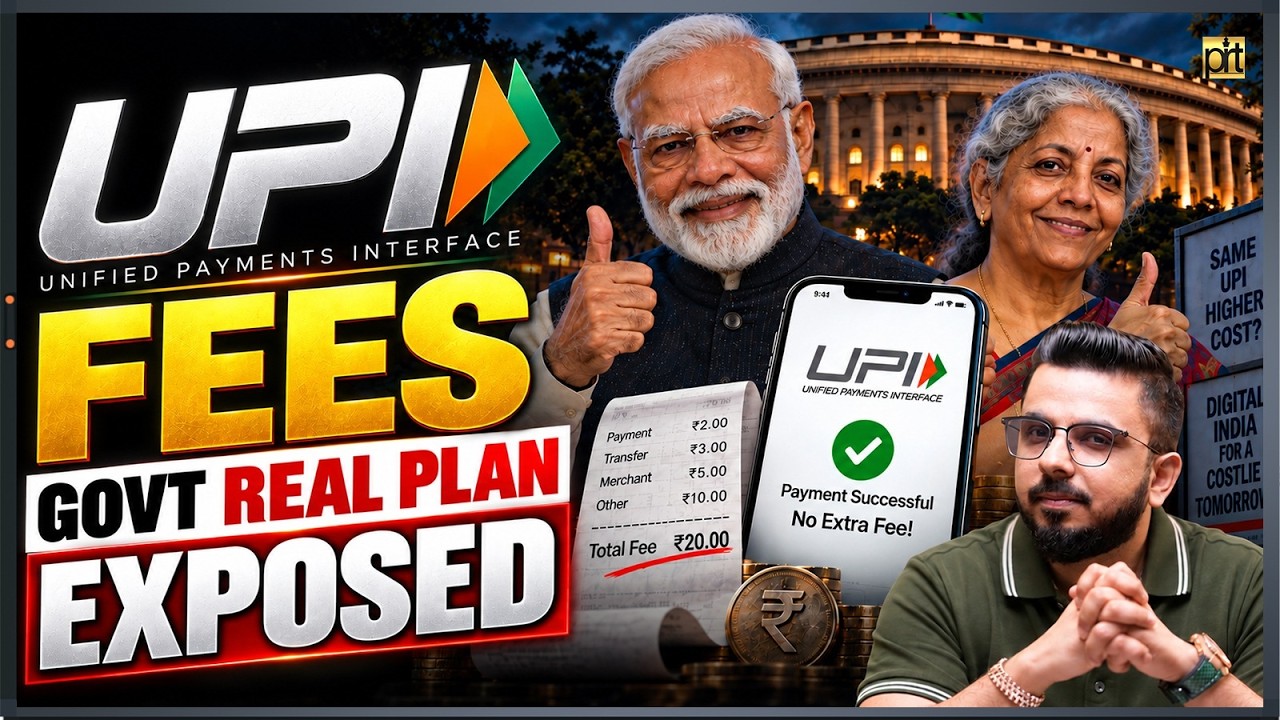 UPI Fees Coming? Govt’s Real Plan on UPI Charges EXPOSED!