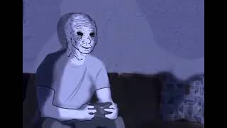Sad Wojak playing games meme template download|Download Link In Discretion|