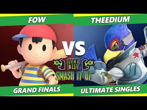 Smash It Up 26 GRAND FINALS - FOW (Ness, Lucina) Vs. Theedium (Falco) SSBU Ultimate Tournament