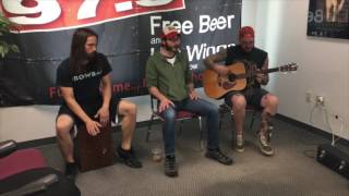 Crobot "La Mano de Lucifer" Acoustic live at WGRD in Grand Rapids, MI 9/13/2016