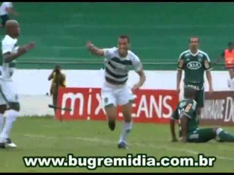 Gol do Zagueiro Neto - Guarani 3x1 Palmeiras - Narração de Carlos Batista - 08-04-2012